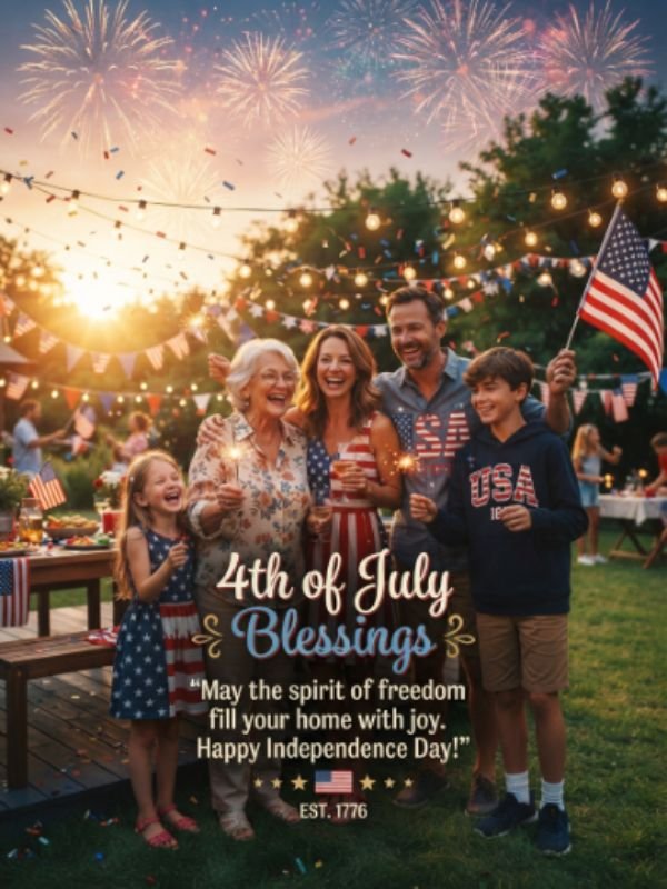 4th of July Blessings Quotes