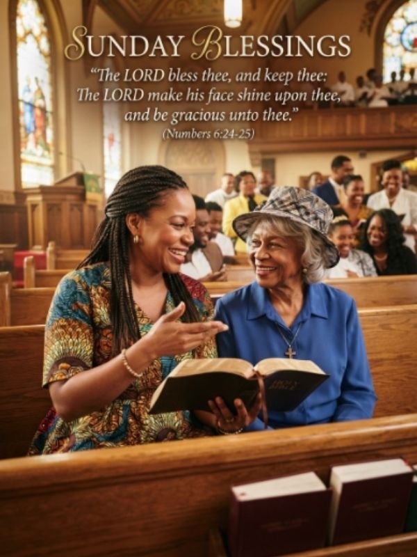 African American Sunday Blessings Bible Verses