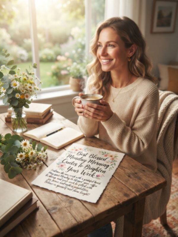Best Blessed Monday Morning Quotes To Brighten Your Week 