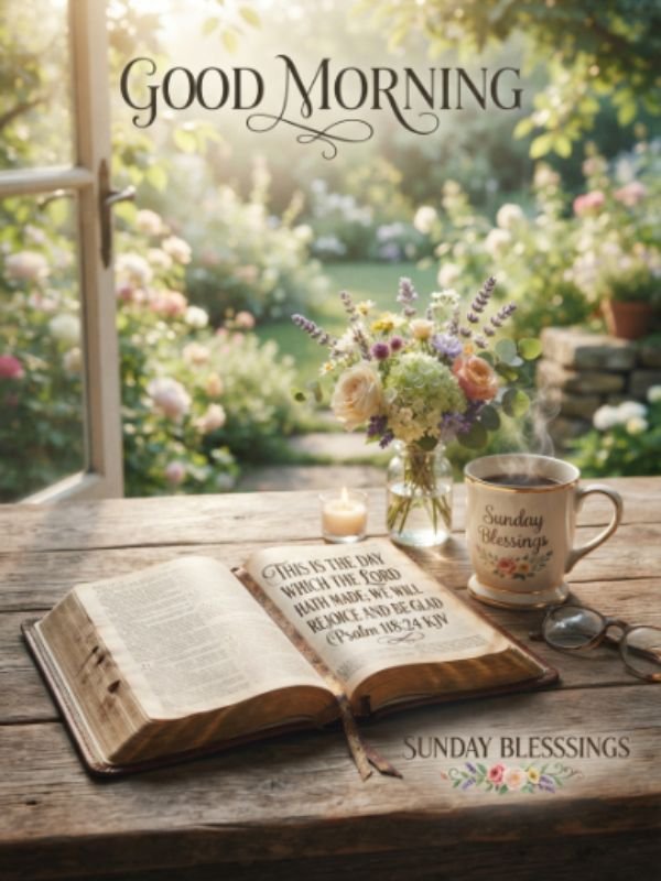 Bible Verse Good Morning Sunday Blessings
