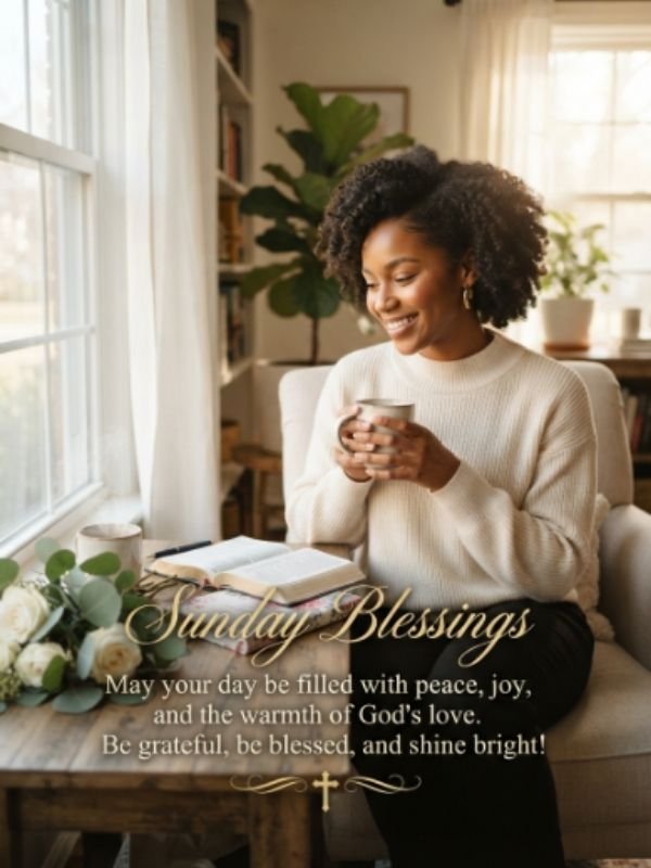 Black Girl Sunday Blessings Images and Quotes