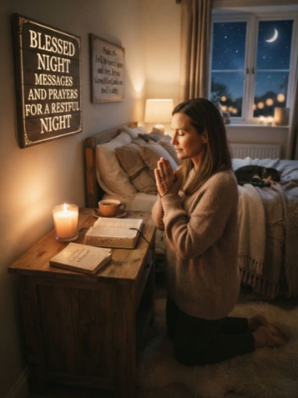 Blessed Night Messages and Prayers for a Restful Night