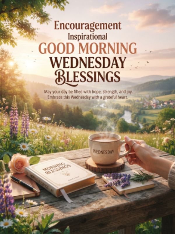 Encouragement Inspirational Good Morning Wednesday Blessings