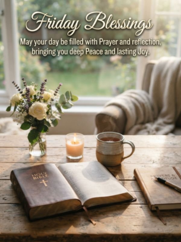 Friday Blessings and Prayers to Bring Peace and Joy