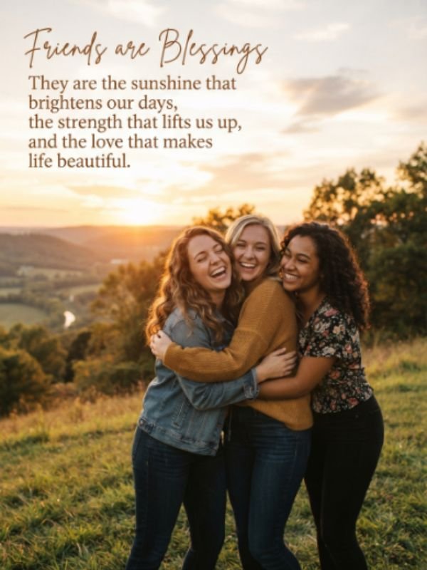 Friends are Blessings Quotes