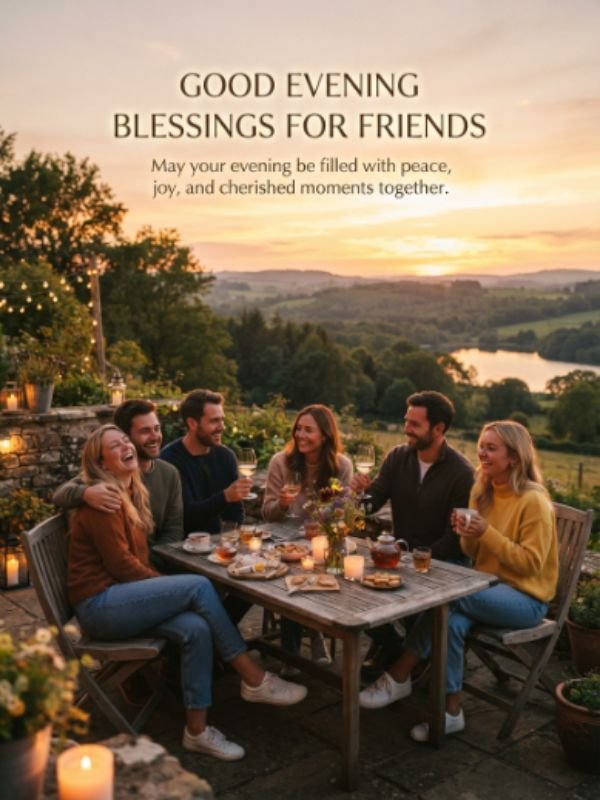 Good Evening Blessings for Friends