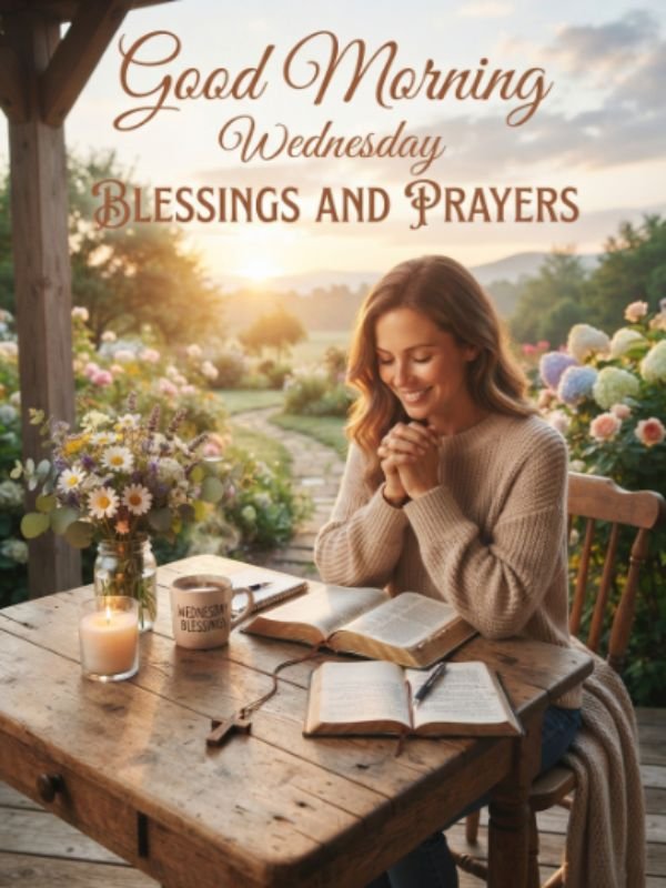 Good Morning Wednesday Blessings And Prayers