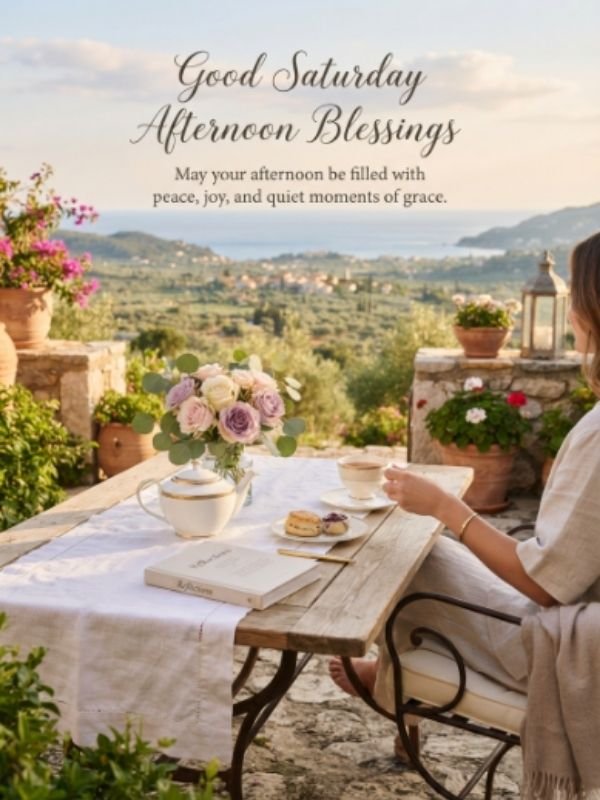 Good Saturday Afternoon Blessings