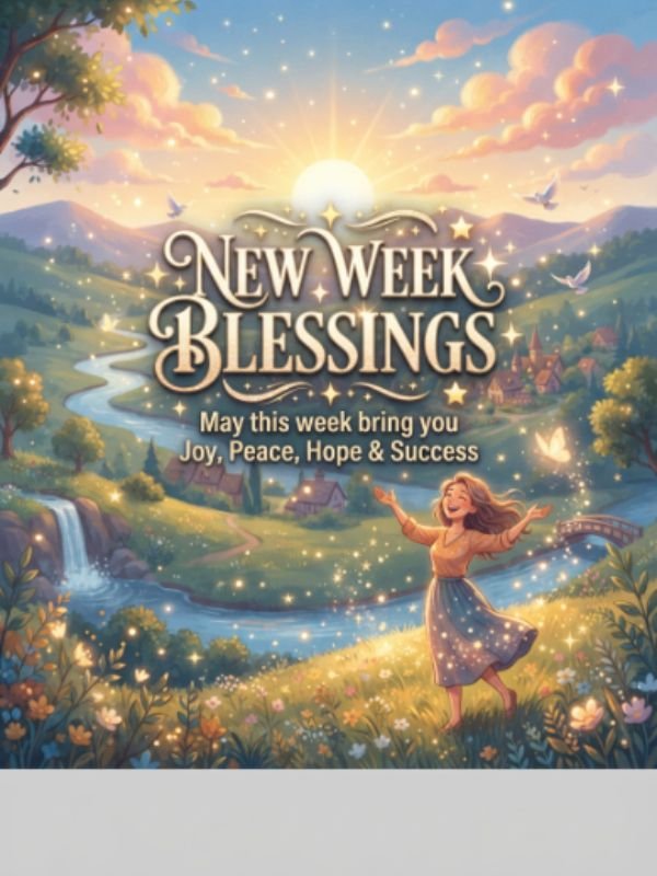 New Week Blessings Gif