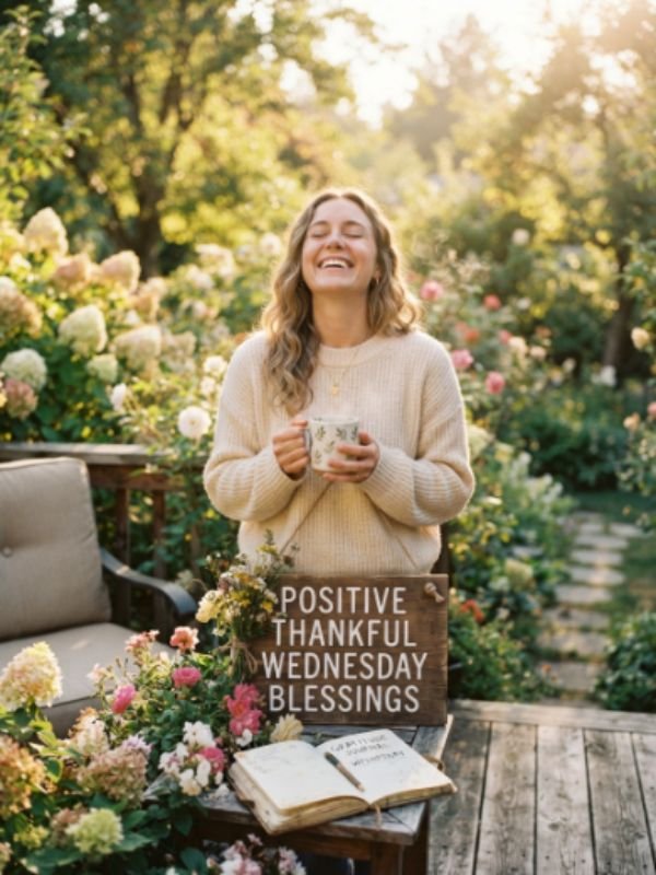 Positive Thankful Wednesday Blessings