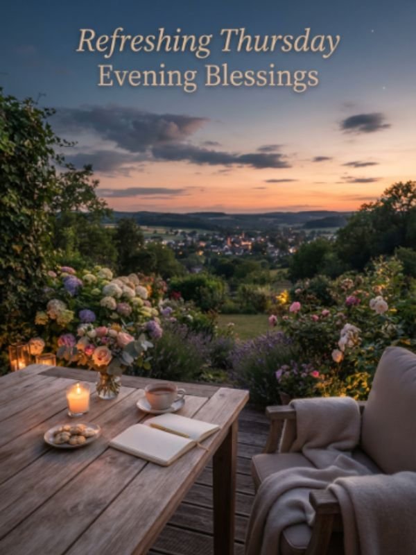 Refreshing Thursday Evening Blessings