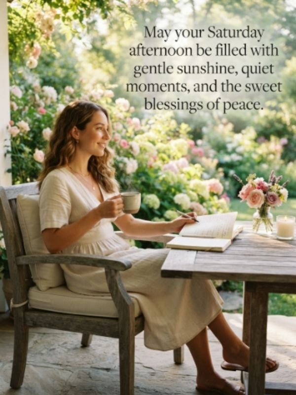 Saturday Afternoon Blessing Quotes