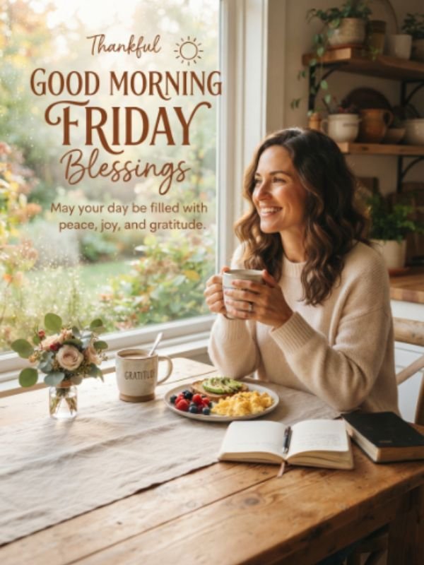Thankful Good Morning Friday Blessings 