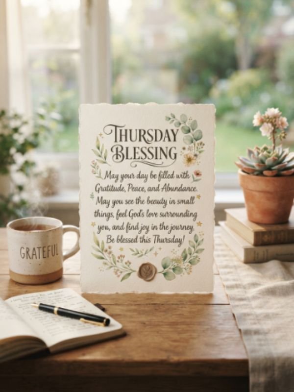 Thursday Blessing Quotes