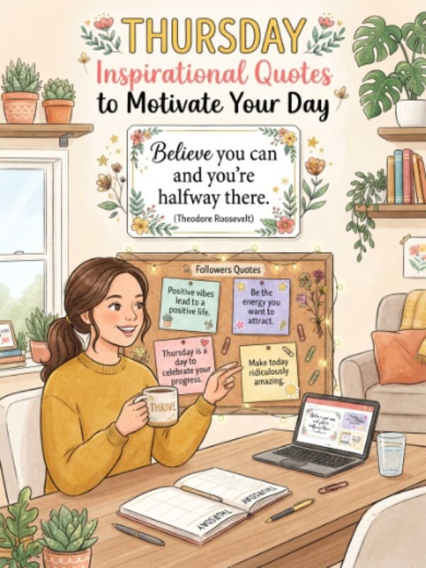 Thursday Inspirational Quotes to Motivate Your Day