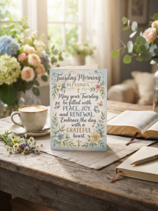 Tuesday Morning Blessings for Images & Cards
