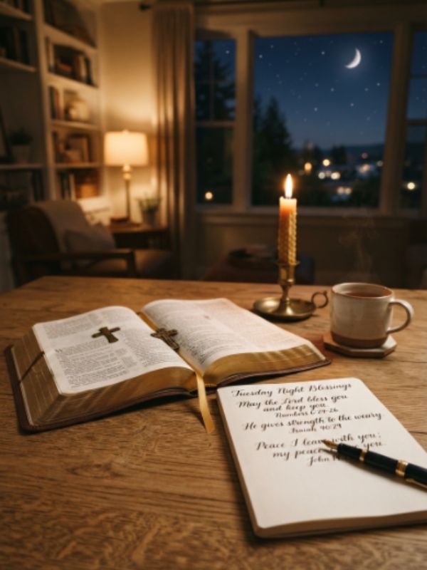 Tuesday Night Blessings Bible Verses