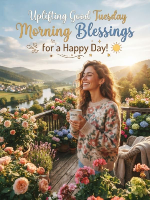 Uplifting Good Tuesday Morning Blessings for a Happy Day