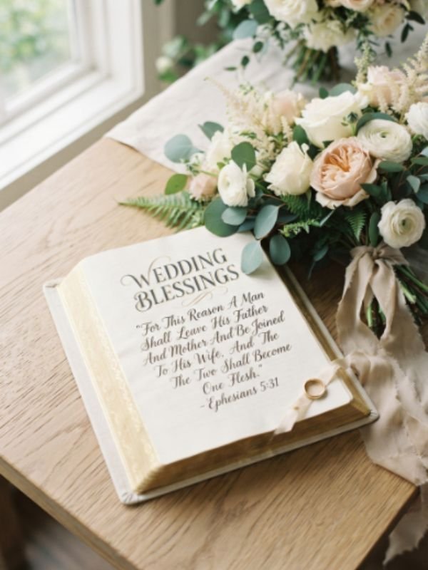 Wedding Blessings Bible