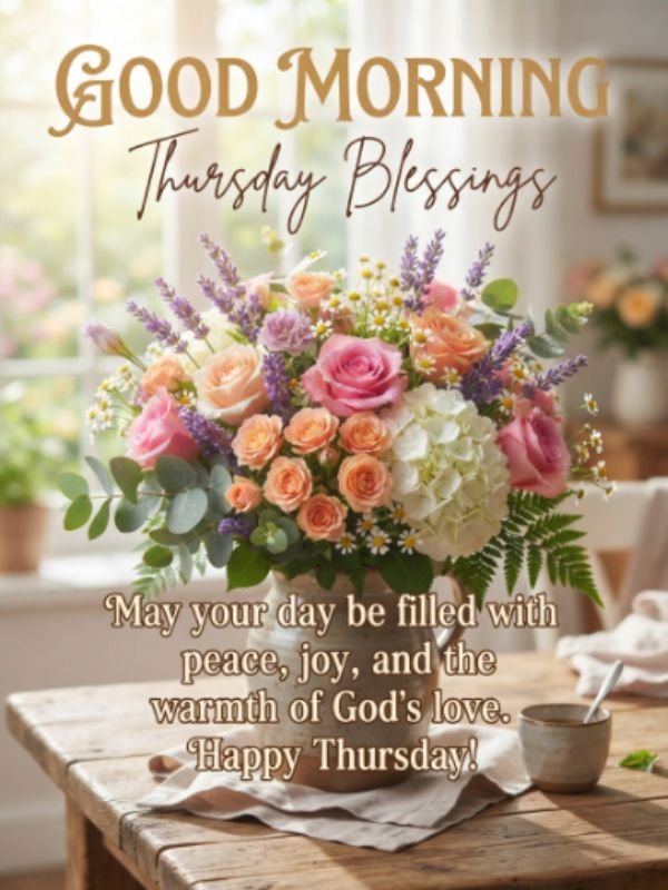 Good Morning Thursday Blessings Images and Quotes