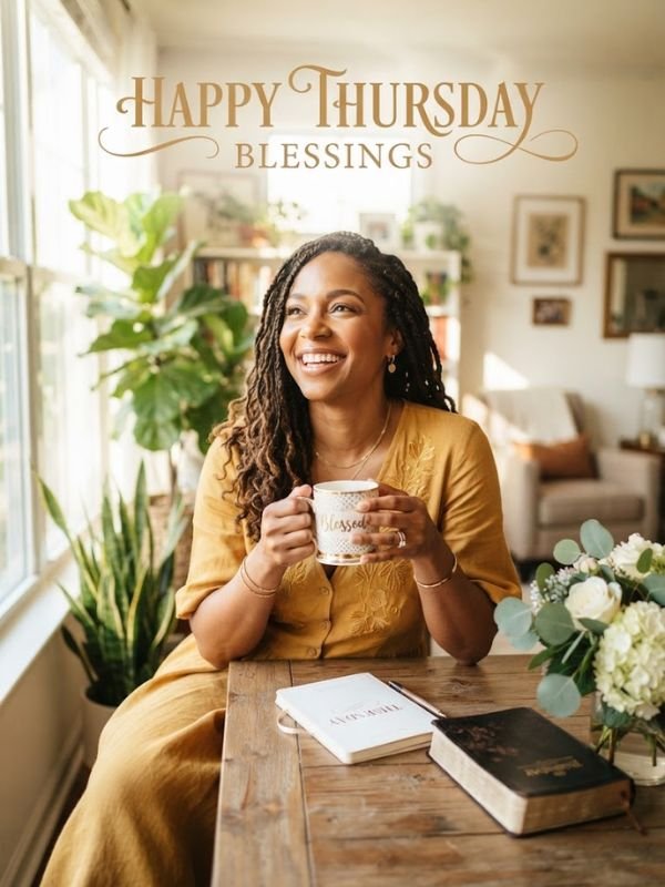 African American Happy Thursday Blessings