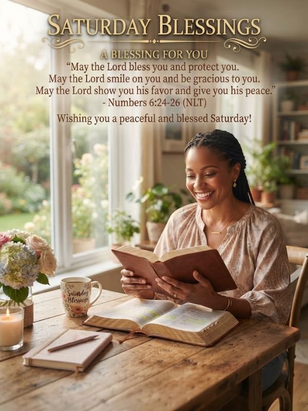 African American Saturday Blessings Bible Verses