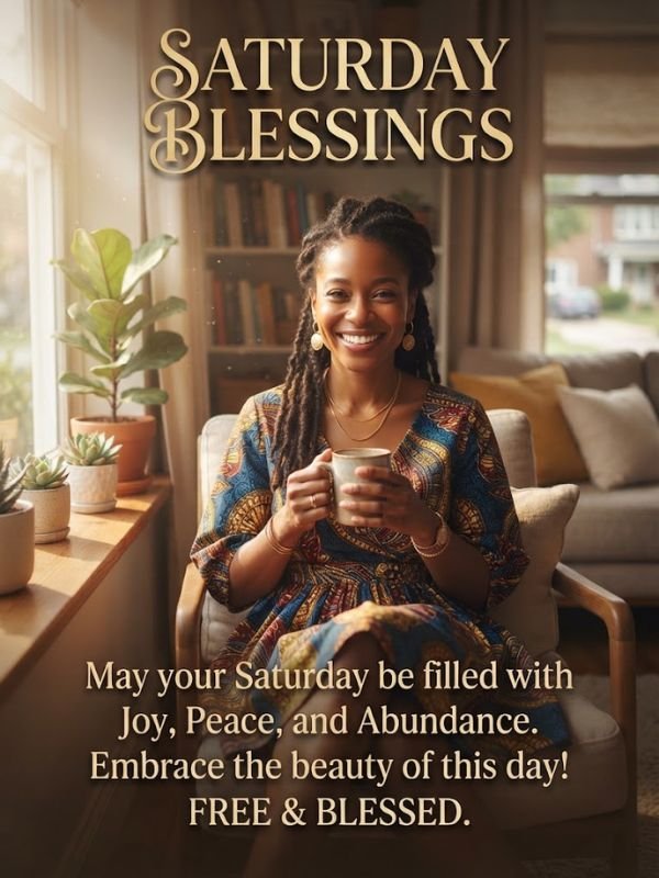 African American Saturday Blessings Free