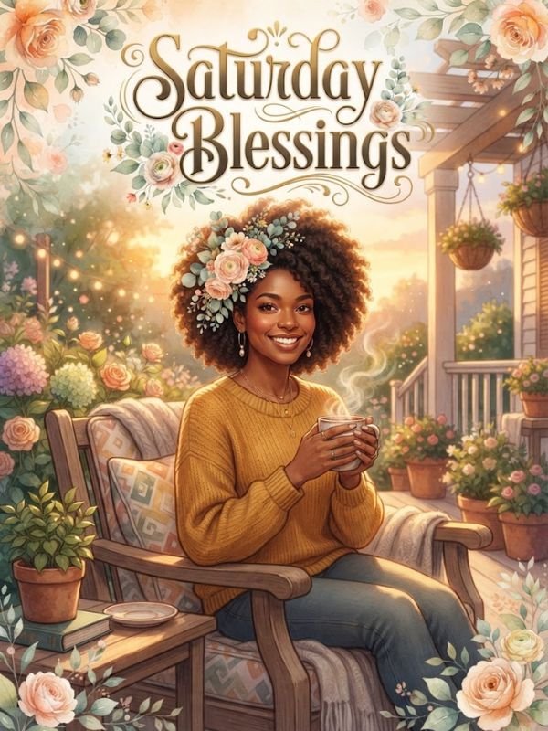 African American Saturday Blessings GIF
