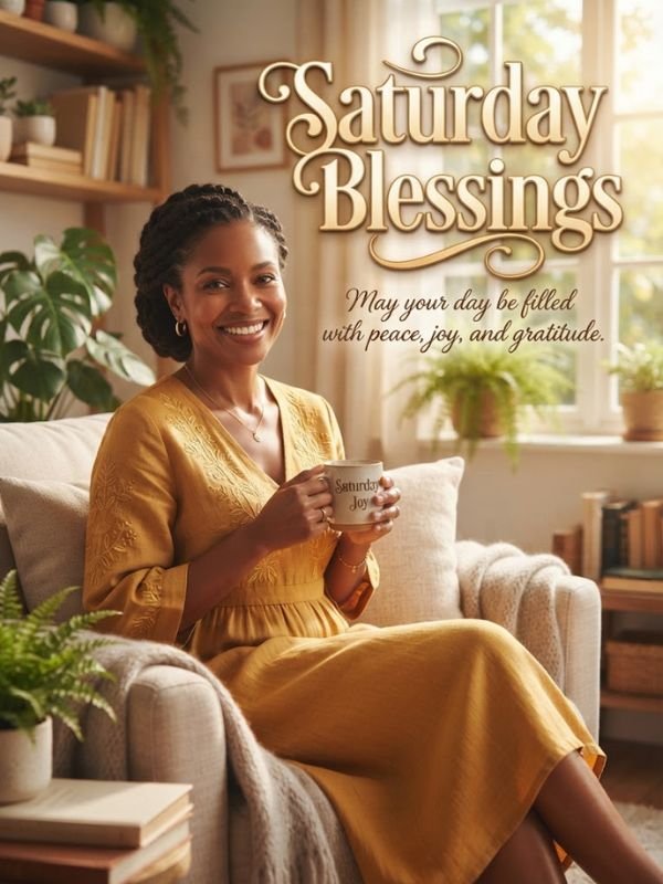 African American Saturday Blessings GIF