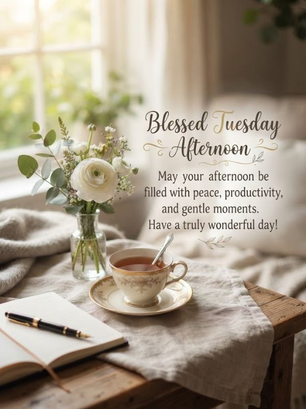 Blessed Tuesday Afternoon Messages
