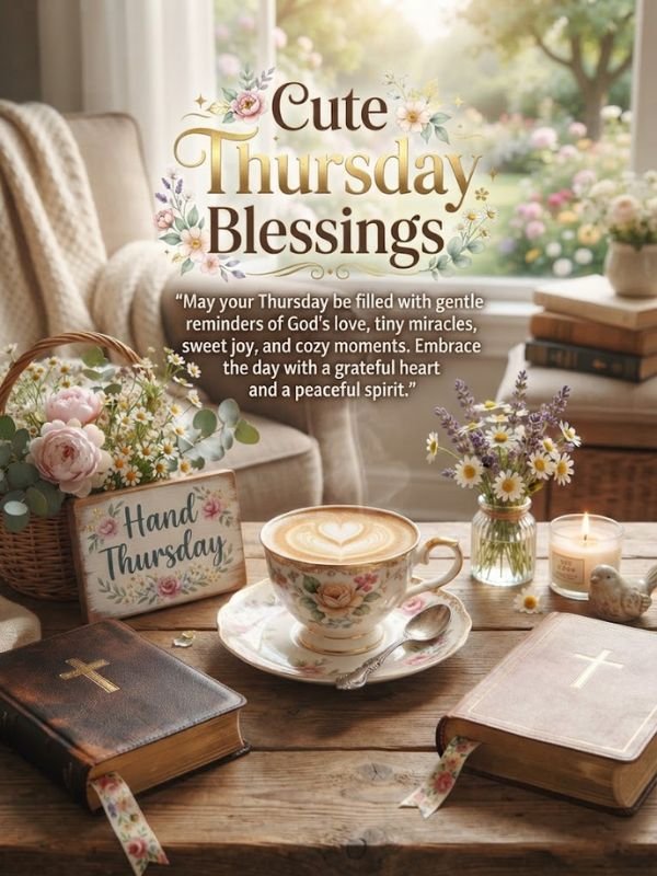 Cute Thursday blessings quotes