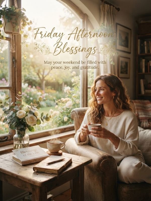 Friday Afternoon Blessings