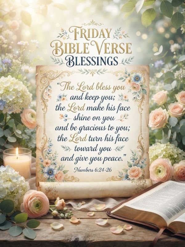 Friday Bible Verse Blessings