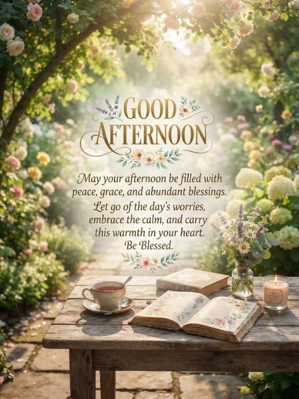 Good Afternoon Blessings Quotes