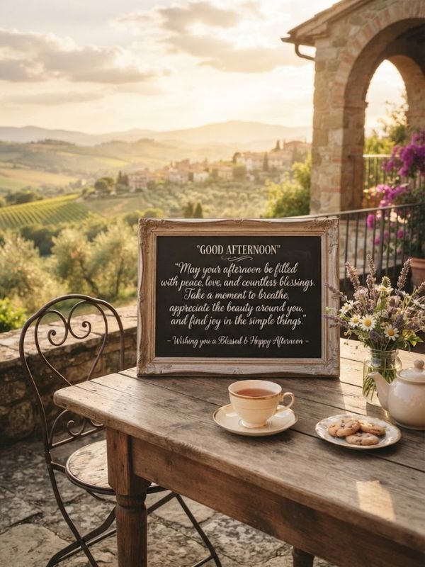Good Afternoon Blessings and Quotes Images