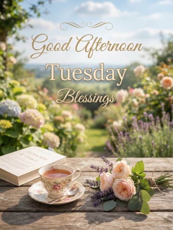 Good Afternoon Tuesday Blessings