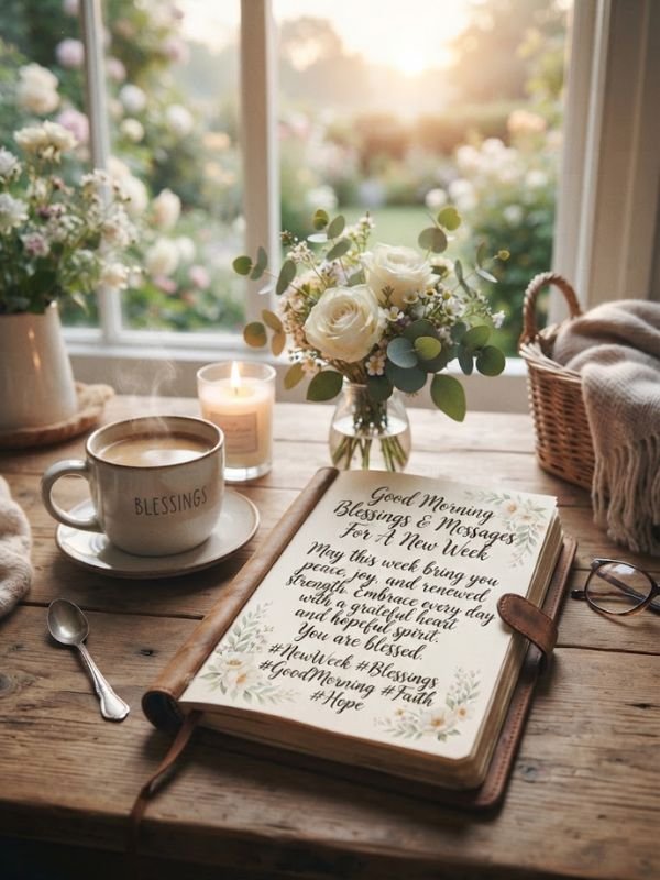 Good Morning Blessings & Messages For A New Week