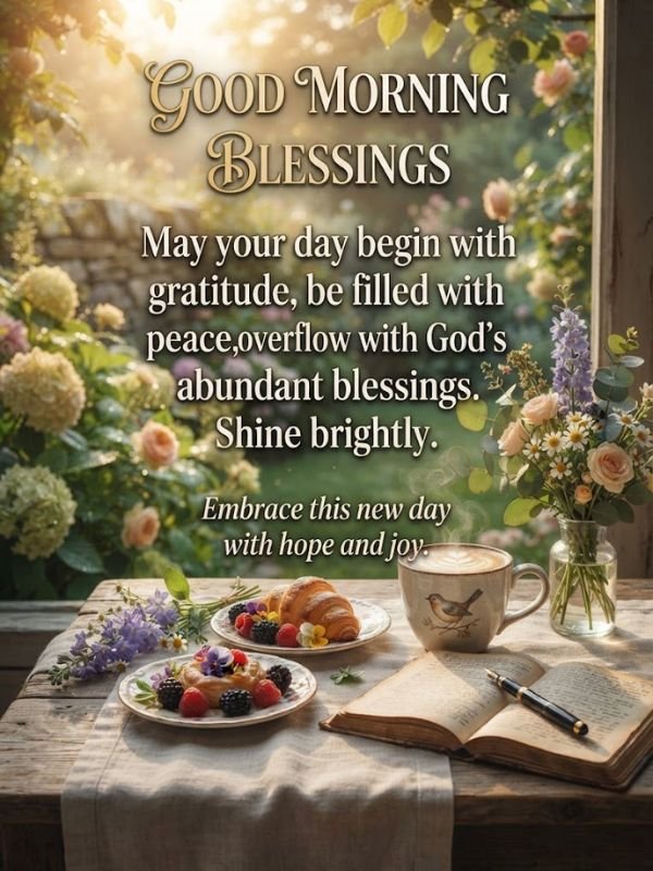 Good Morning Blessings Quotes