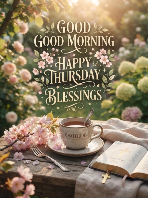 Good Morning Happy Thursday Blessings