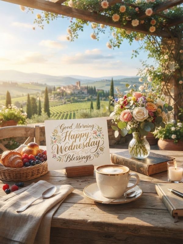 Good Morning Happy Wednesday Blessings