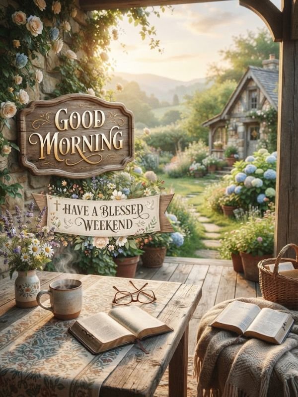 Good Morning Have a Blessed Weekend