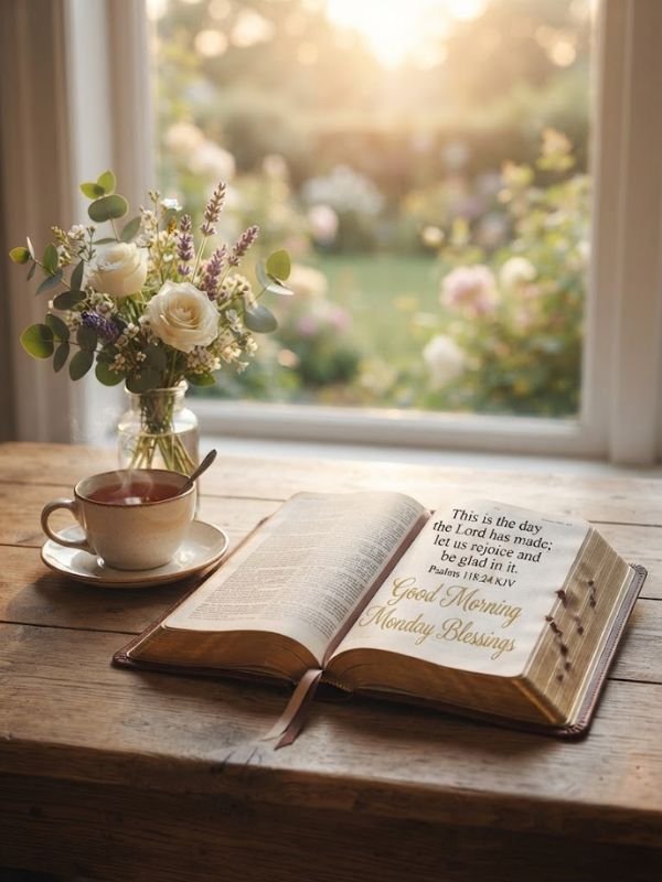 Good Morning, Monday Blessings, Bible Verses