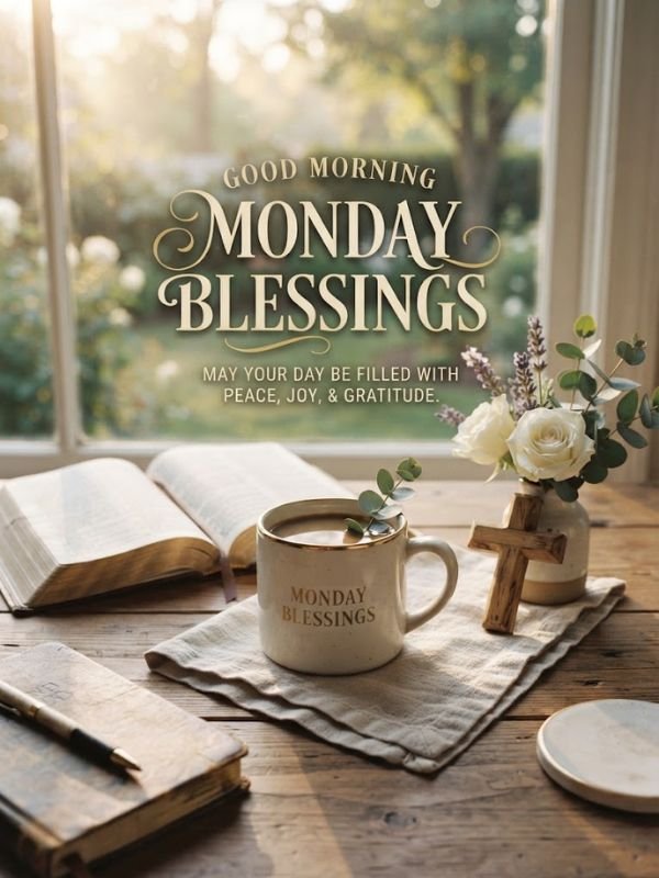 Good Morning Monday Blessings Images 