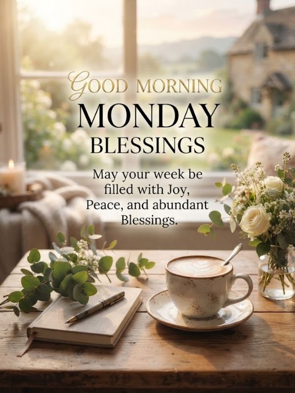 Good Morning Monday Blessings Quotes