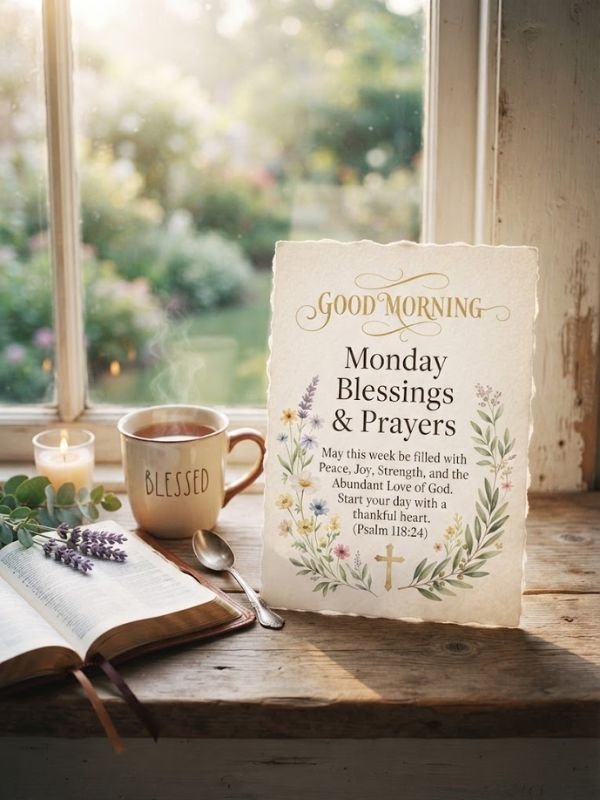 Good Morning, Monday Blessings and Prayers