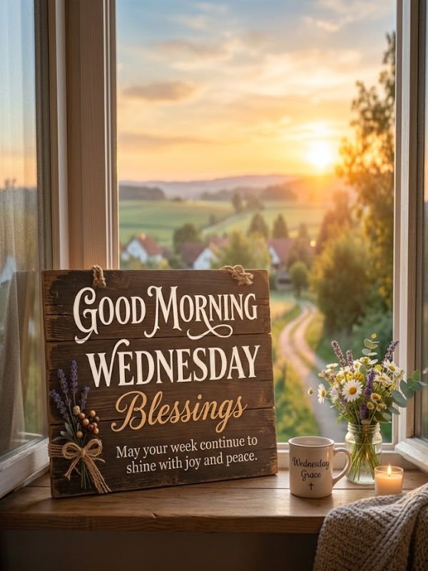 Good Morning Wednesday Blessings