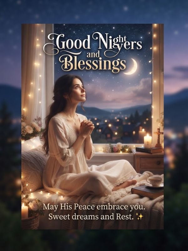 Good Night Prayers and Blessings