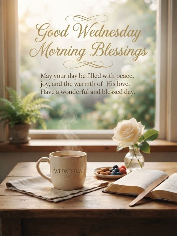 Good Wednesday Morning Blessings 