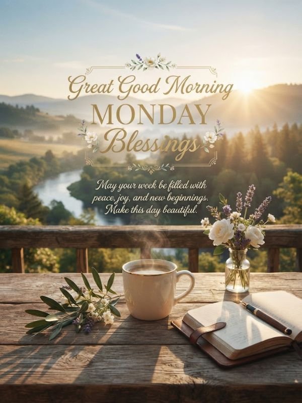 Great Good Morning Monday Blessings