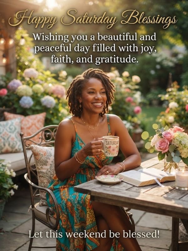 Happy African American Saturday Blessings